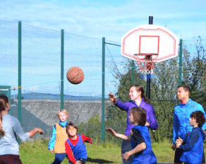 Basketball im Sportcamp